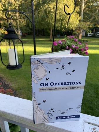 My son’s third published book, On Operations. 