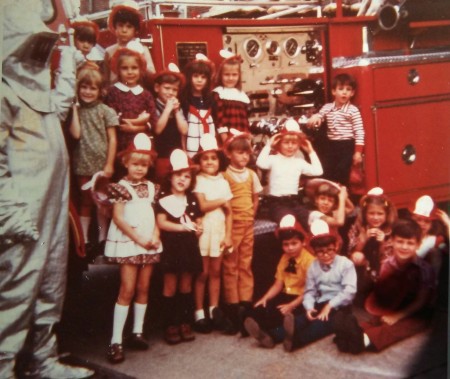 Visiting the Fire Dept., 1971 or  '72