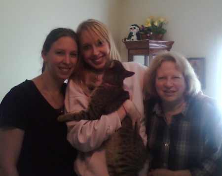 My daughters and I in 2011