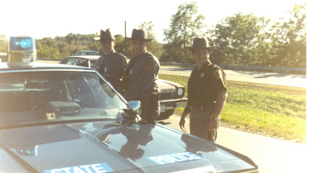 Photograph taken at a traffic accident scene