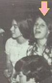 Paula Delorie & I in 1976 in school.