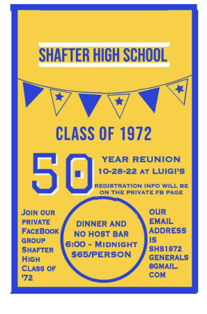 Shafter High School Reunion