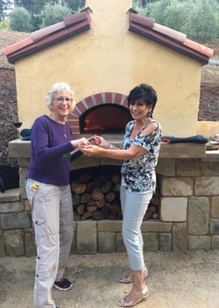 MAKING PIZZA WITH MY GOOD FRIEND JANE