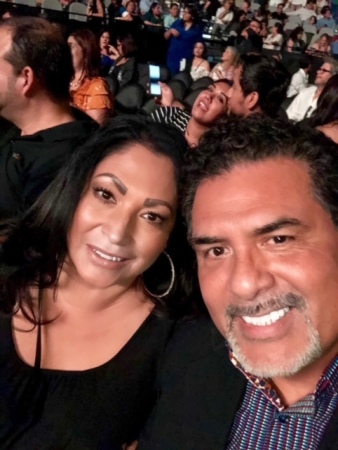 At the " Luis Miguel" Concert!