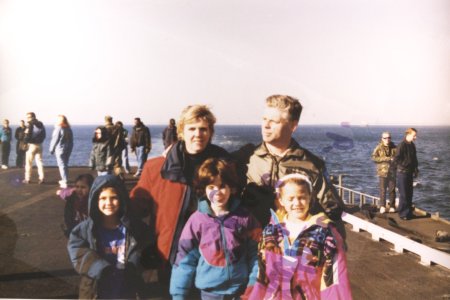 "Friends & Family" cruise on a Navy carrier