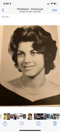 Joan Sautner/ Sedgwick's Classmates profile album