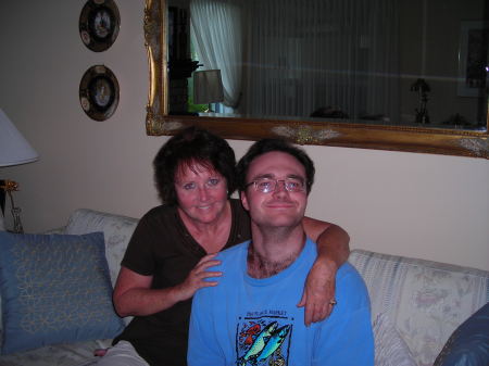 With son Michael Aug 2012