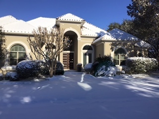 Snow in San Antonio February 2021