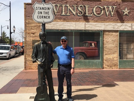 Standin' On THe Corner In Winslow Arizona