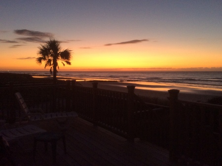 6am, sunrise Folly Beach SC....😍
