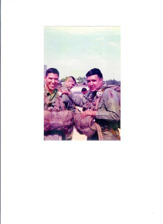 Me and my brother at Ft Bragg NC in 1969.