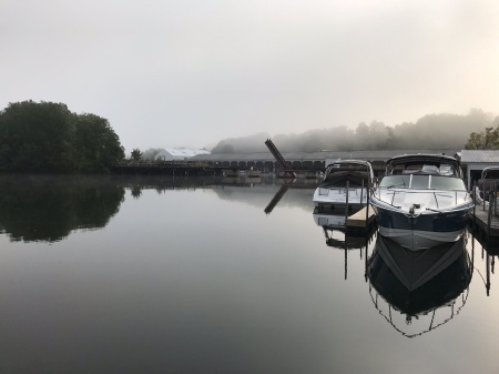 Foggy fall morning 2018