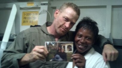 Me and Mr,Max  Martini during fliming of Capt Phillips 2013