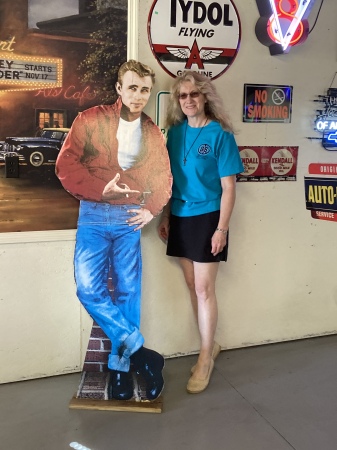 Just hanging out with James Dean