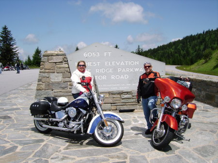 Becky and Me Blue Ridge Parkway