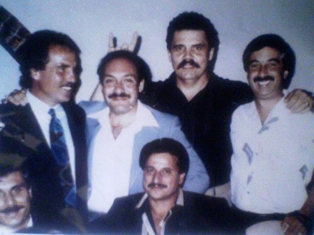 From left to right is, Don Delessio, Gene Leogrande, Louie Giobee, Joe Carollo, Steve DiGerolomo, and Nickie Popolo on the bottom.
