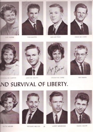 Wayne Boudreau's album, Class of 1964