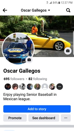 Oscar Gallegos' Classmates profile album