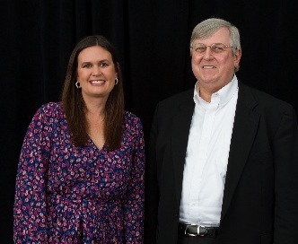 With Arkansas Governor Sarah Sanders