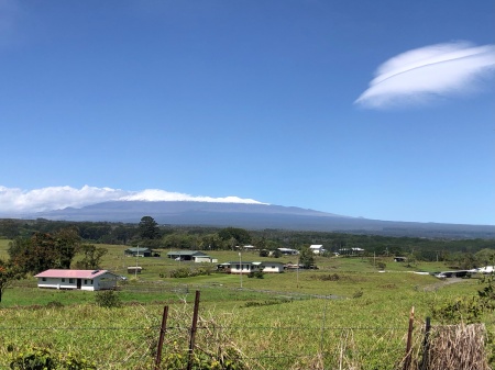 Mauna Kea recent snow