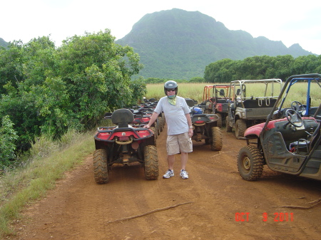 ATVing in Kauai