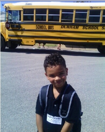 Jaylen's First day of Kindergarten