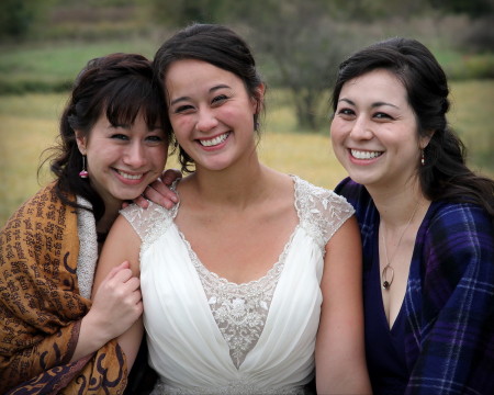 Daughters Jana, Dena and Aleta