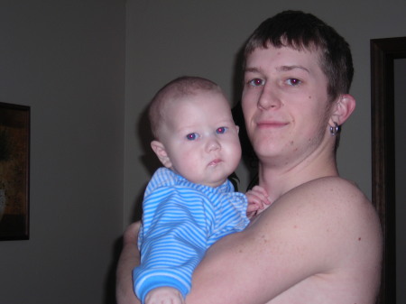 Oldest son and my youngest.