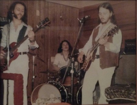 Me Drumming For Walker Road 1979