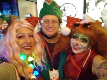 Me and the Christmas elves.