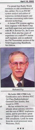 Richard Fry's Classmates® Profile Photo