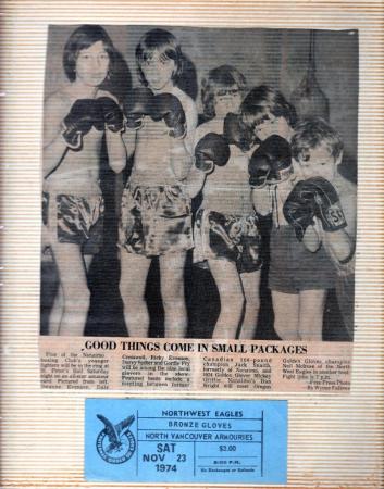 Nanaimo Boxing Club 1974-1975