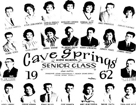 Cave Springs Freshman Class 1974