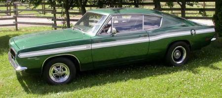 My old car. '69 Barracuda