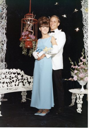 Sr. Prom with Charlene Riggs 1966
