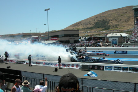 NHRA Drag races at Sanoma Ca.