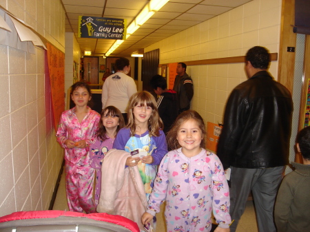 Octpber 2011 scary story time at guy Lee scool in Oregon