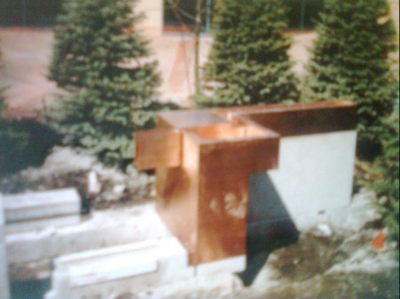 INSTALL COPPER FOUNTAIN