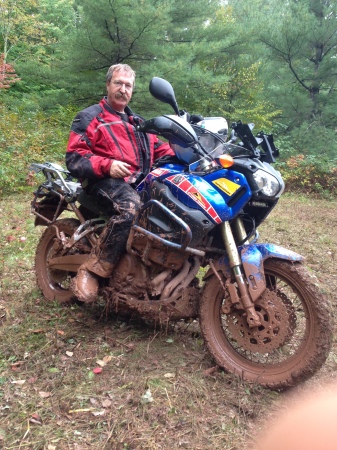 Gettin' dirty on my Yamaha Super Tenere