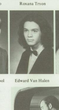 Edward Van Halen's Classmates profile album