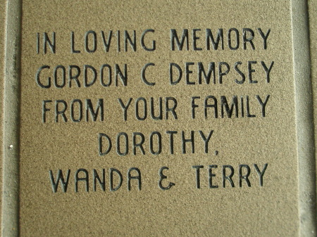 Terry Dempsey's album, 2009