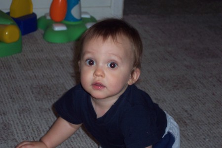 My sweet grandson who passed at 15 months