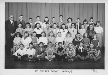 5th grade 1958 Mrs. Mazzola