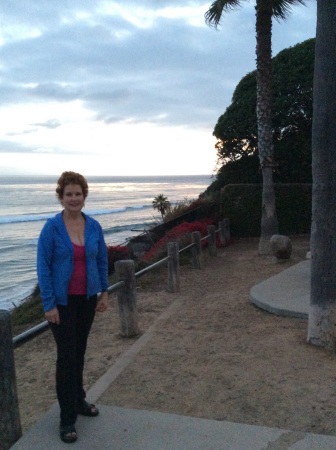 Pat after Yoga at Swamis Encinitas, CA