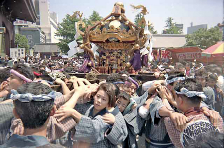 Asakusa Religious Festival in Tokyo