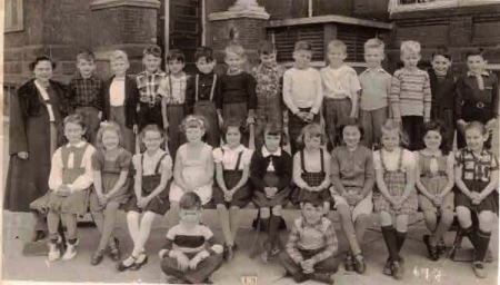 Essex Public School 1954/55. Mrs. Campbell