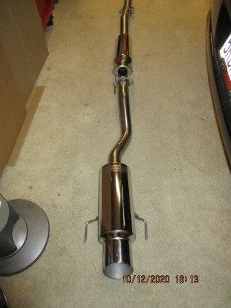 Stainless Steel Cat Back exhaust for the RSX