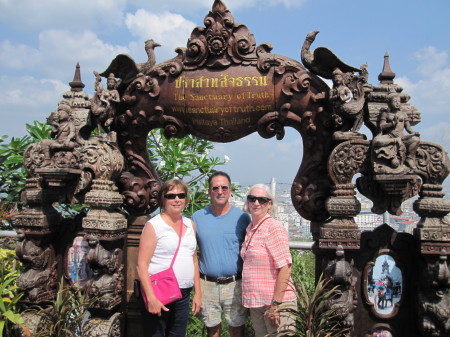 sister, brother & me in Pattaya, Thailand 11 2011