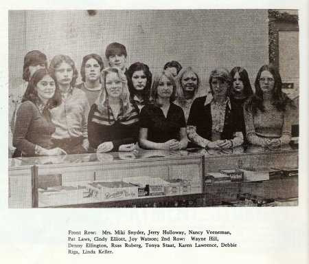 Sonia Malloni's album, Diamond Oaks Voc 1975 Class Pictures