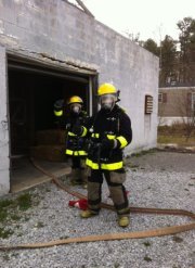 my youngest son the firefighter